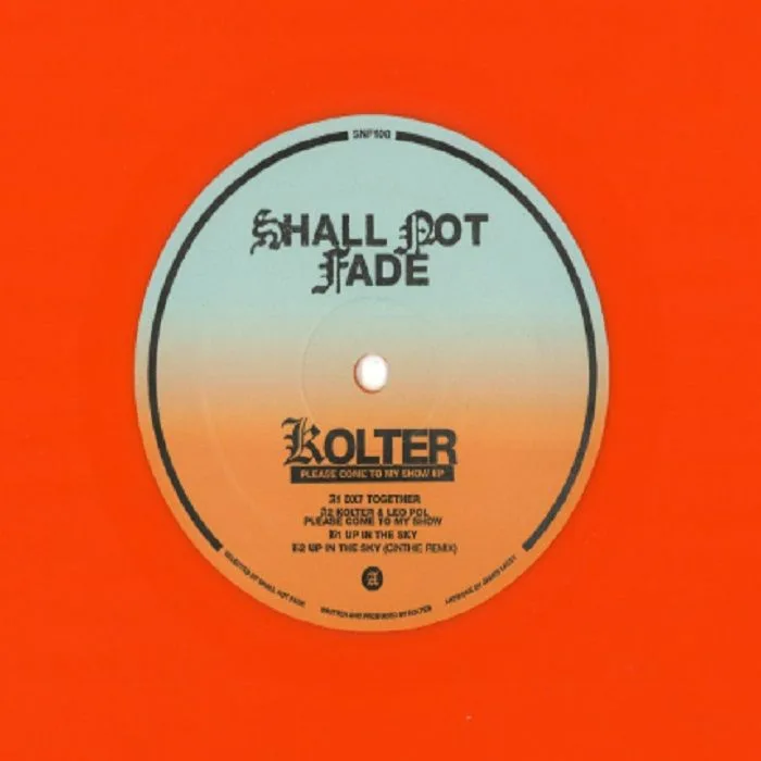 Front cover — KOLTER — Please Come To My Show EP