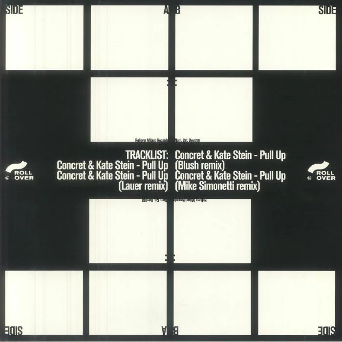 Back cover — CONCRET / KATE STEIN — Pull Up EP