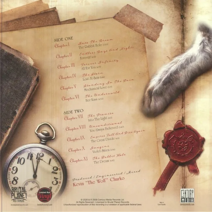 Обратная сторона обложки — IN THIS MOMENT — Dream (reissue)
