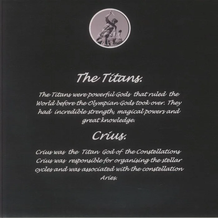 Back cover — CRIUS — SFR Titans Series Part 4