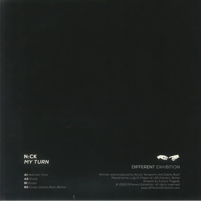 Back cover — N CK — My Turn
