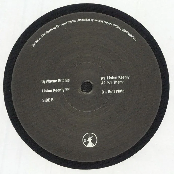 Back cover — DJ WAYNE RITCHIE — Listen Keenly EP
