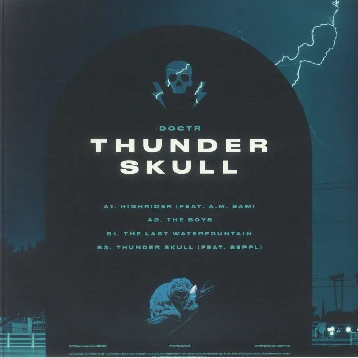 Обратная сторона обложки — DOCTR — Thunder Skull