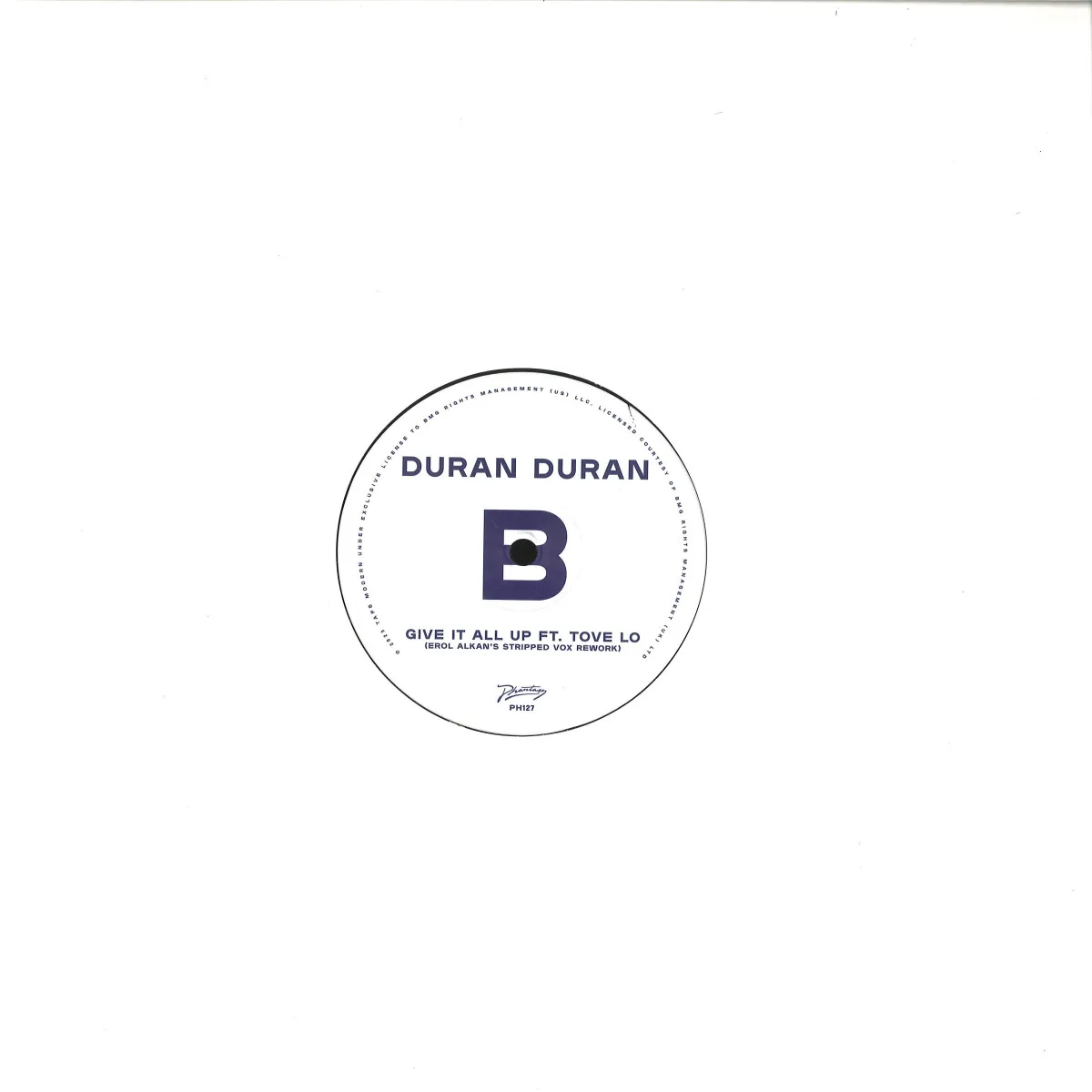 Back cover — Duran Duran — GIVE IT ALL UP ft. Tove Lo