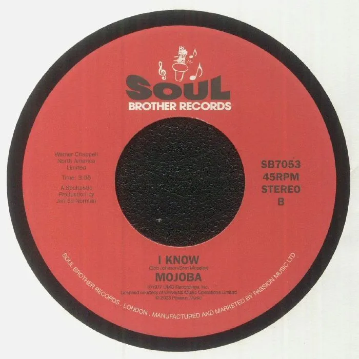 Back cover — MOJOBA — Say You Will