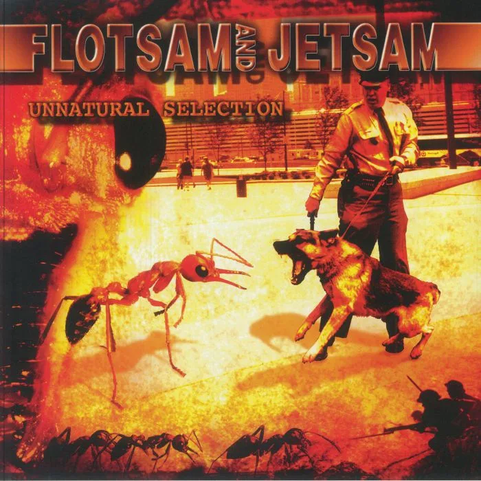 Front cover — FLOTSAM & JETSAM — Unnatural Selection (reissue)