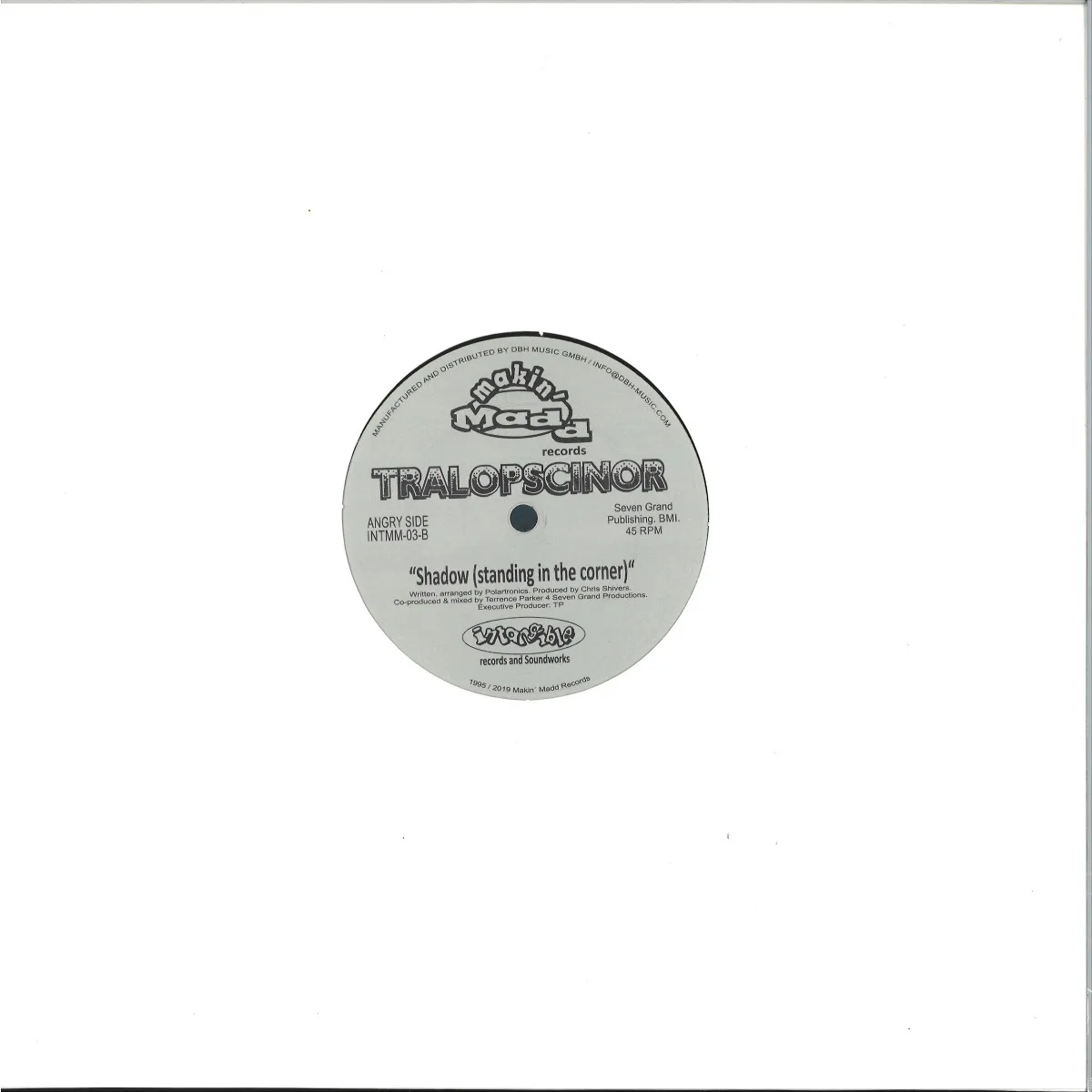 Back cover — Tralopscinor — Always Did, Always Will / Shadow