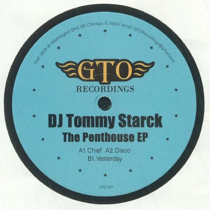 Front cover — DJ TOMMY STARCK — The Penthouse EP