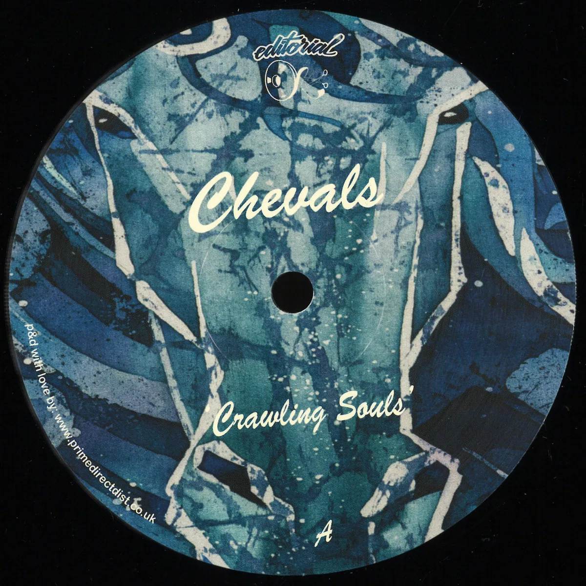 Лицевая сторона обложки — Chevals — Crawling Souls