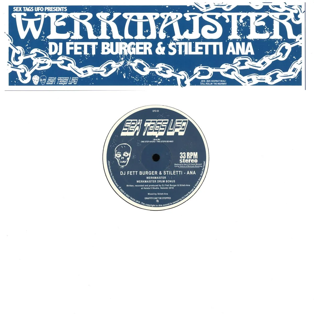 Front cover — DJ Fett Burger & Stiletti Ana — Werkmaister