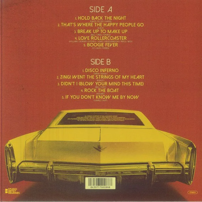 Back cover — The TRAMMPS — Keepers Of The Groove