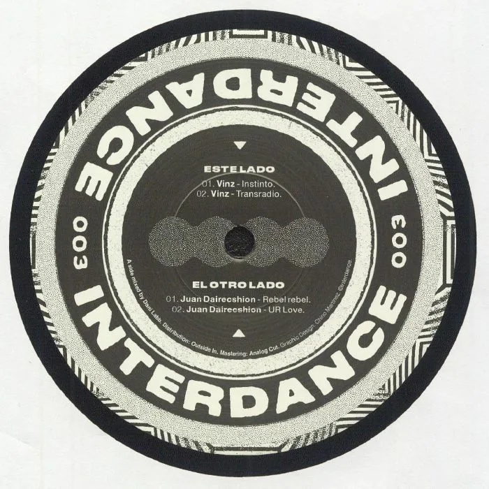 Front cover — VINZ / JUAN DAIRECSHION — Interdance 003