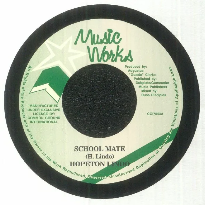 Hopeton LINDO — School Mate