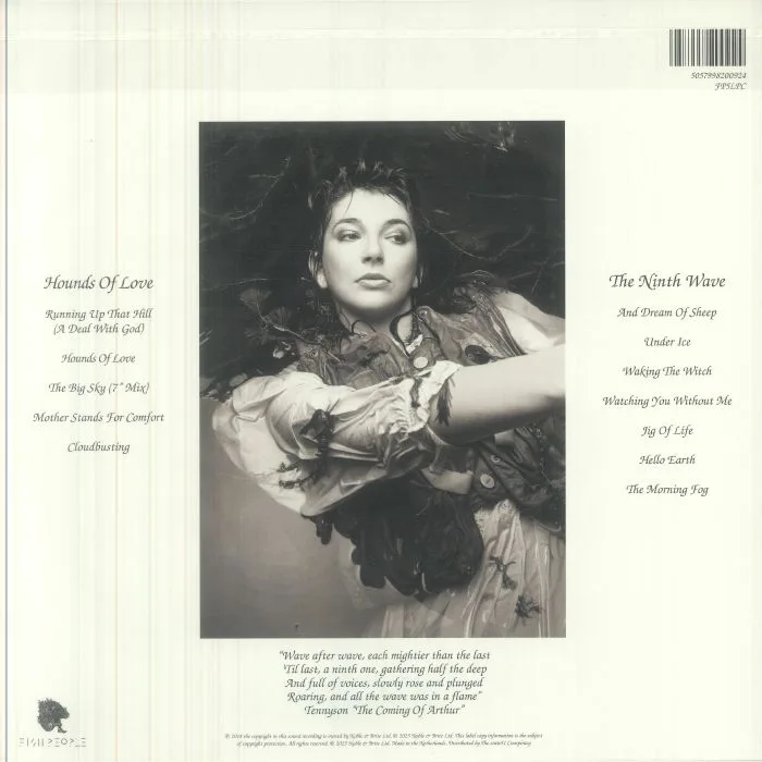 Обратная сторона обложки — Kate BUSH — Hounds Of Love (A Fish People Edition)