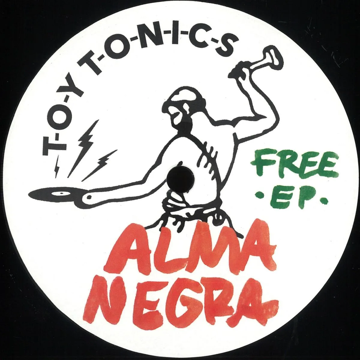 Front cover — Alma Negra — Free EP