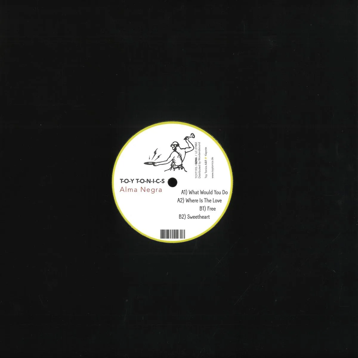 Back cover — Alma Negra — Free EP