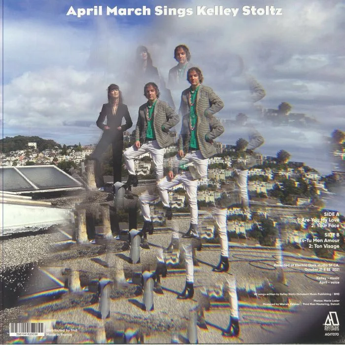 Back cover — April MARCH / KELLEY STOLTZ — April March Sings Kelley Stoltz (Record Store Day RSD 2024)