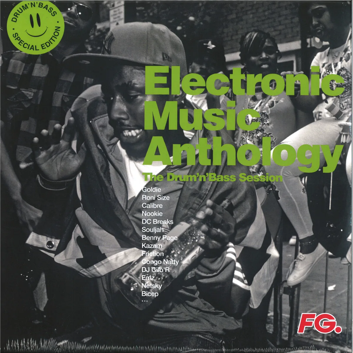Various — ELECTRONIC MUSIC ANTHOLOGY -THE DRUM 'N BASS LP 2x12"
