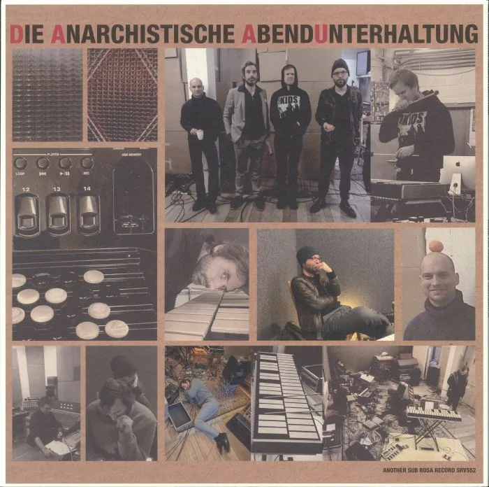 Обратная сторона обложки — DIE ANARCHISTISCHE ABENDUNTERHALTUNG — Musik Fur Animierten Tonspurfilm
