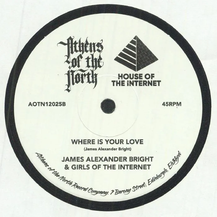 Обратная сторона обложки — GIRLS OF THE INTERNET / JAMES ALEXANDER BRIGHT — Someone Somewhere