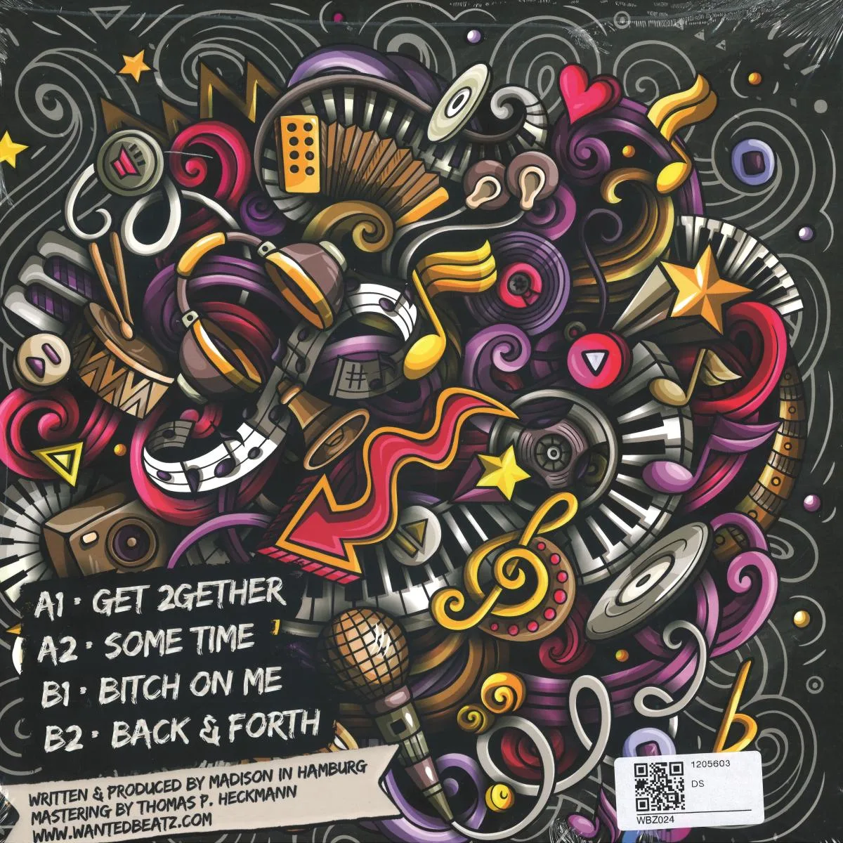 Back cover — Madison — Get 2gether LP