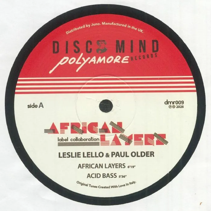 Лицевая сторона обложки — Leslie LELLO / PAUL OLDER — African Layers