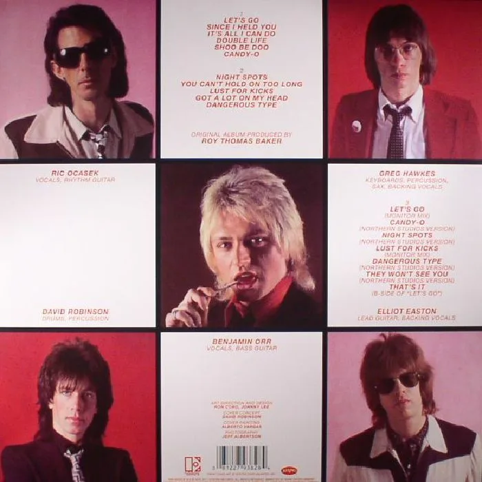 Обратная сторона обложки — The CARS — Candy O: Expanded Edition (reissue)