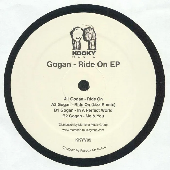 Лицевая сторона обложки — GOGAN — Ride On EP