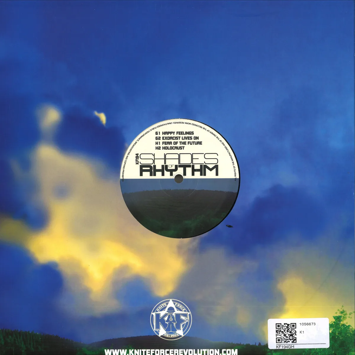 Обратная сторона обложки — Shades Of Rhythm — Happy Feelings EP
