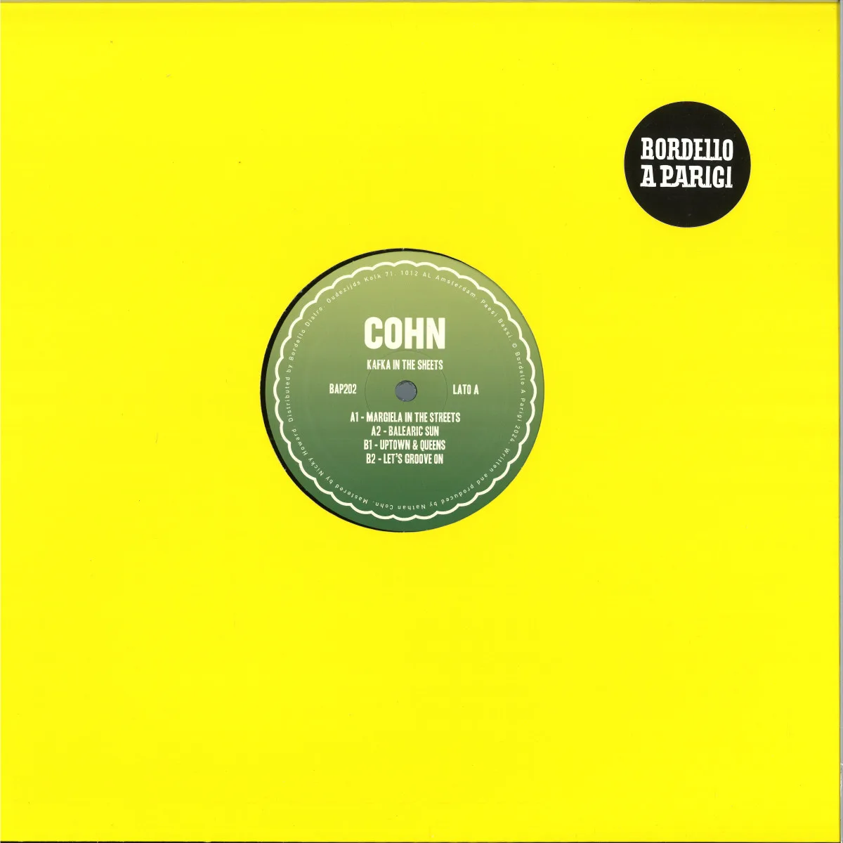 Cohn — KAFKA IN THE SHEETS EP