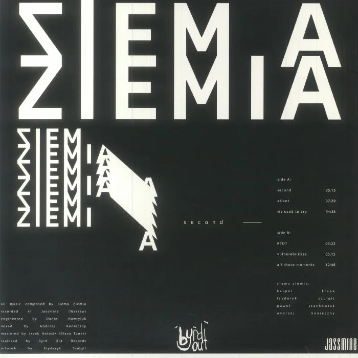 Обратная сторона обложки — SIEMA ZIEMIA — Second