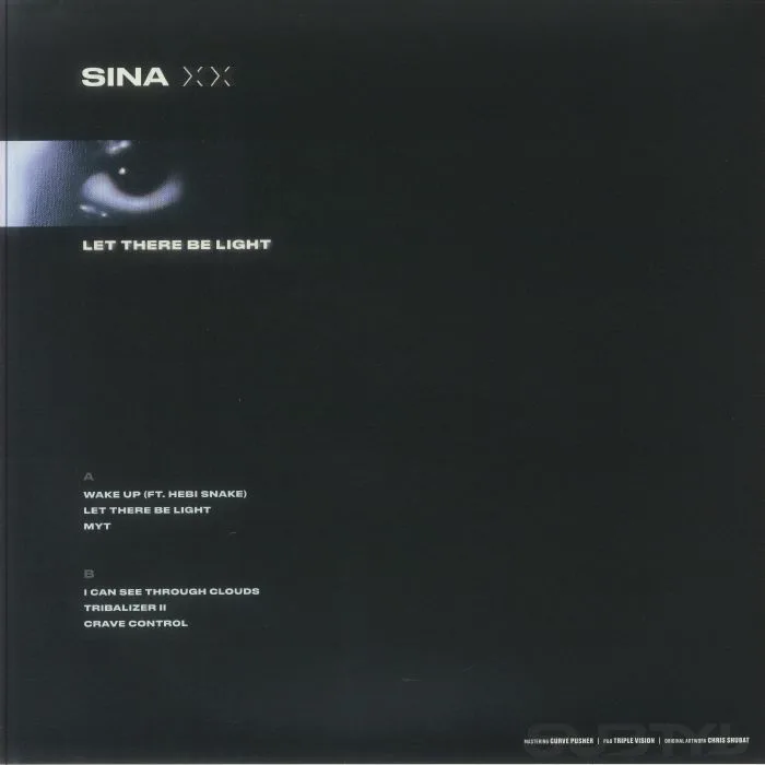 Обратная сторона обложки — SINA XX — Let There Be Light