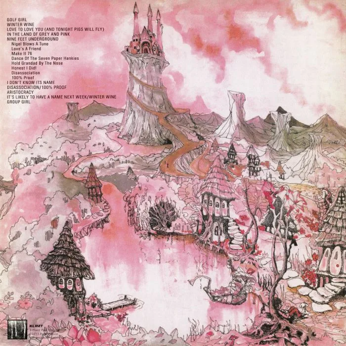 Back cover — CARAVAN — In The Land Of Grey & Pink