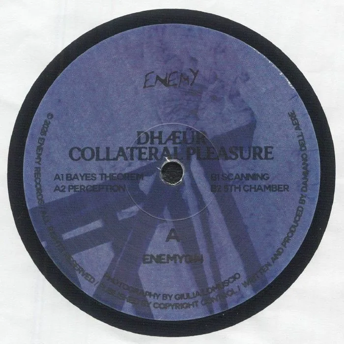 Лицевая сторона обложки — DHAEUR — Collateral Pleasure EP