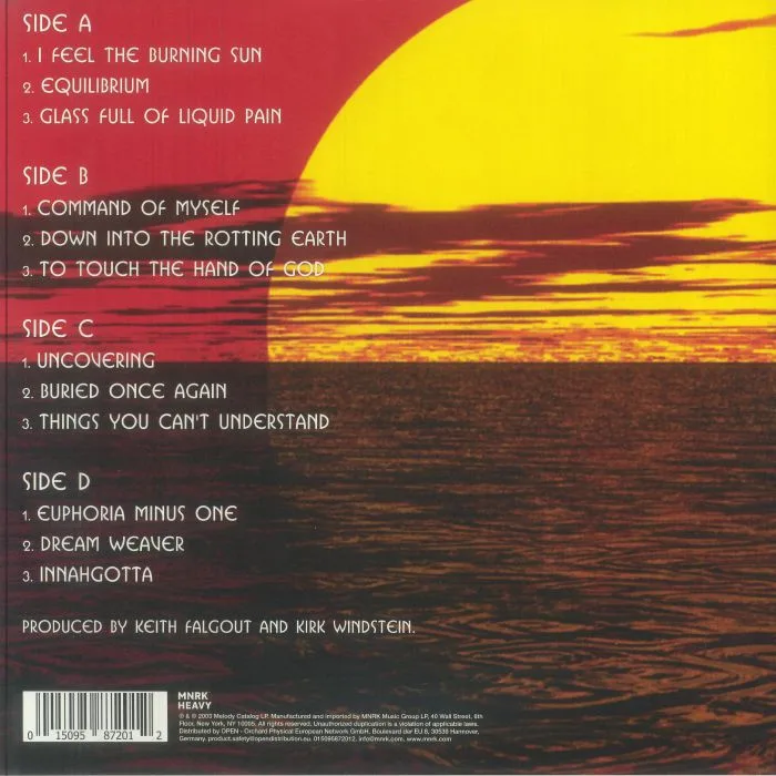 Back cover — CROWBAR — Equilibrium