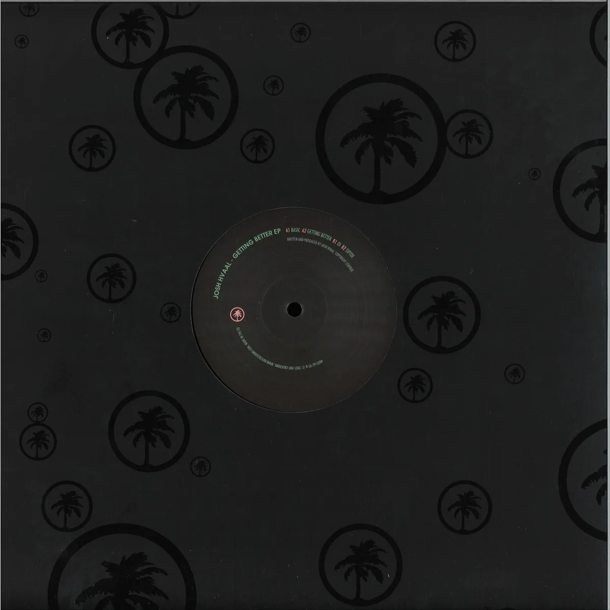 Обратная сторона обложки — Josh Hvaal — Getting Better EP