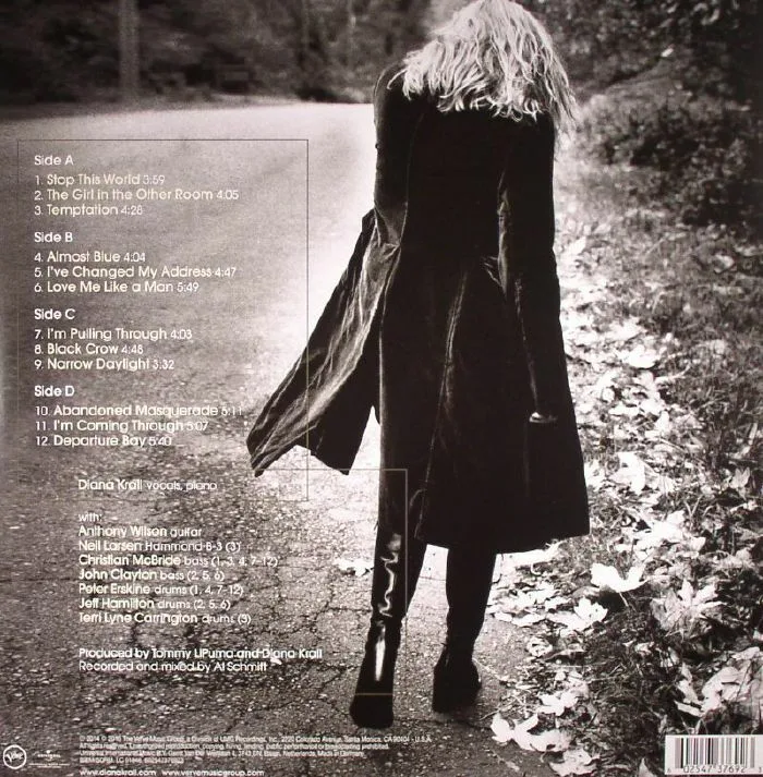 Back cover — Diana KRALL — Girl In The Other Room (B-STOCK)