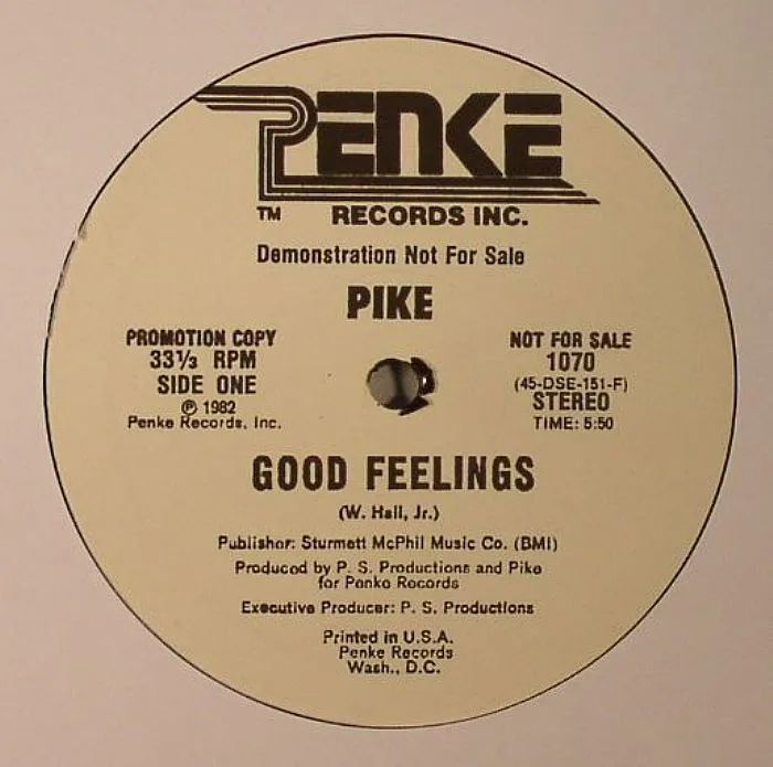 Front cover — PIKE — Good Feelings