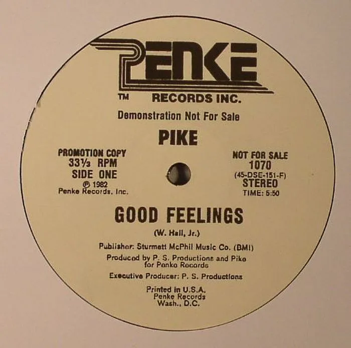 Back cover — PIKE — Good Feelings