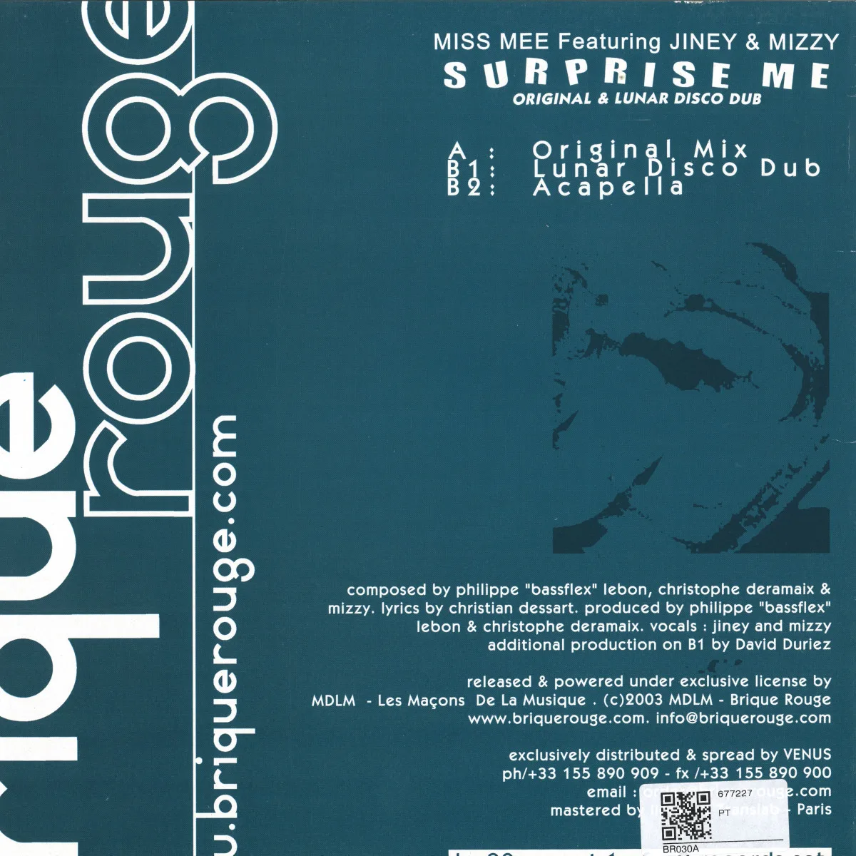Back cover — Miss Meefeat.Jiney&Mizzy — Suprise Me Part 1