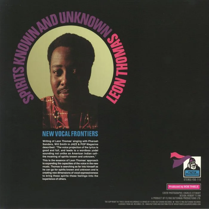 Back cover — Leon THOMAS — Spirits Known & Unknown (remastered)
