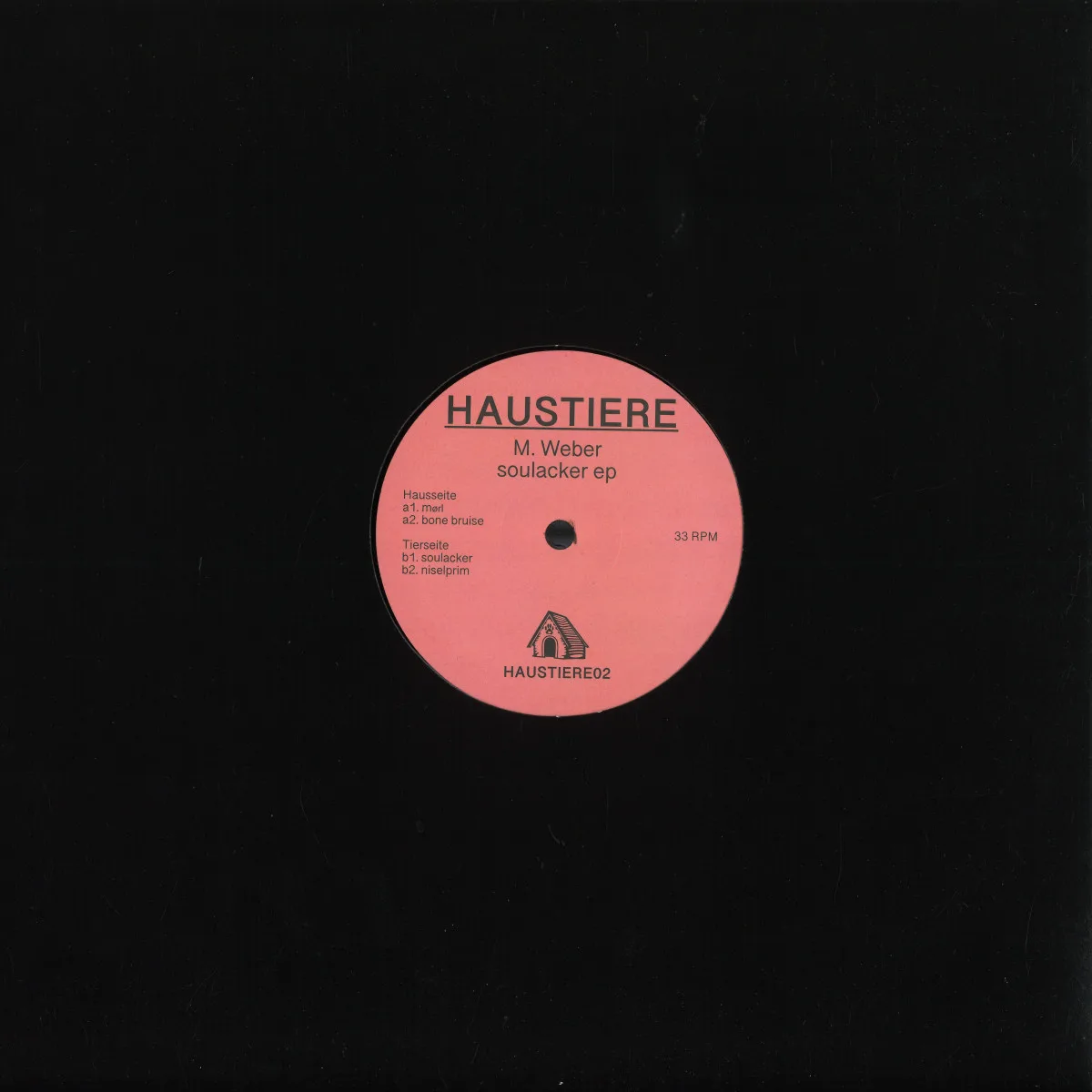 Back cover — M. Weber — Soulacker EP