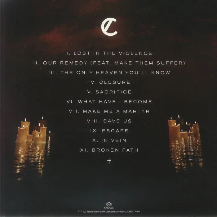 Обратная сторона обложки — CASKETS — The Only Heaven You'll Know