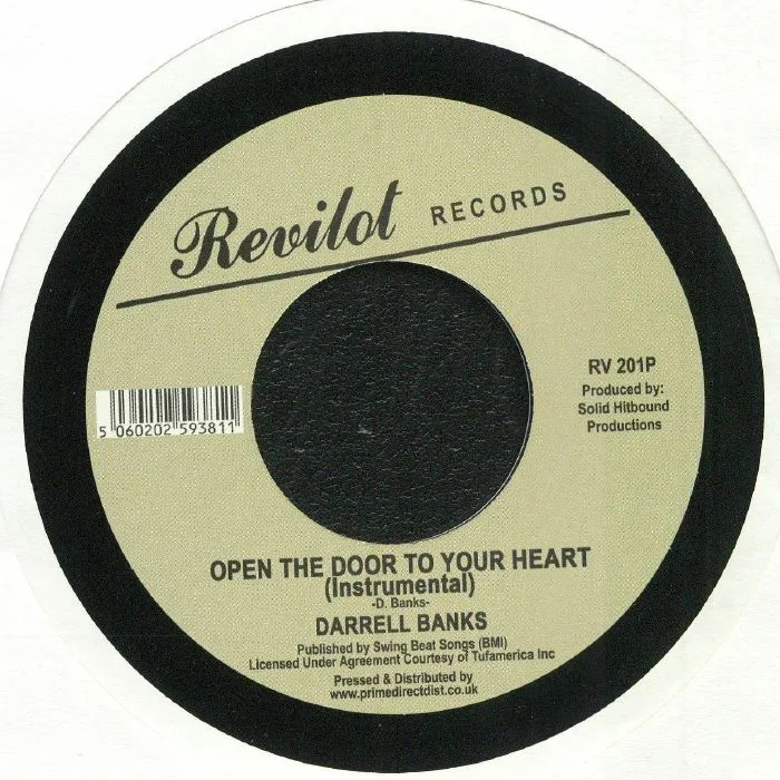 Back cover — Darrell BANKS — Open The Door To Your Heart (Record Store Day 2019)