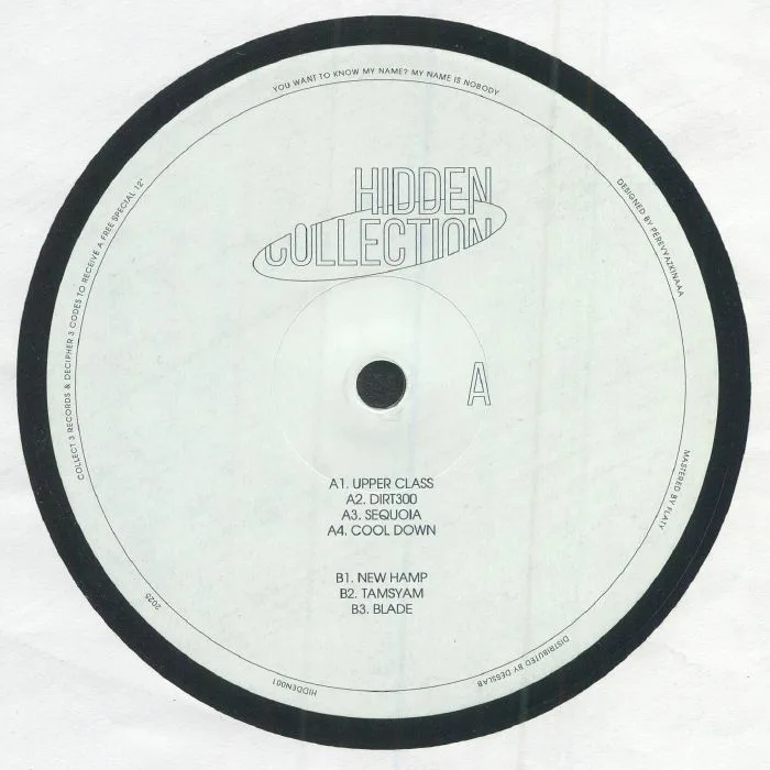 Front cover — HIDDEN COLLECTION — HIDDEN 001