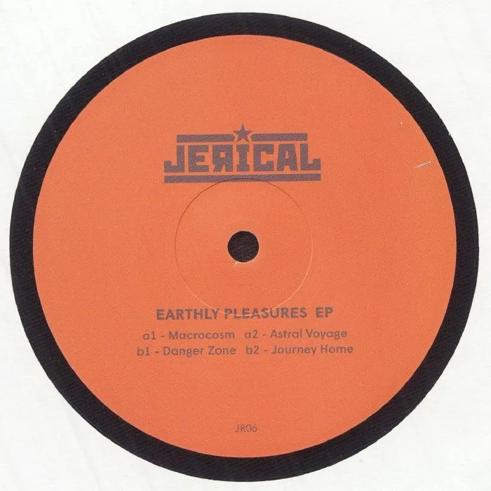 Front cover — JERICAL — Earthly Pleasures EP