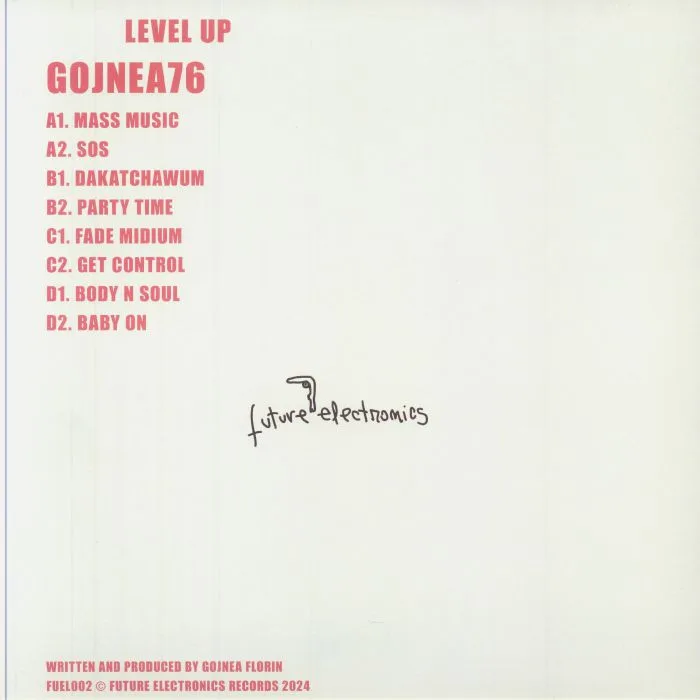 Back cover — GOJNEA76 — Level Up