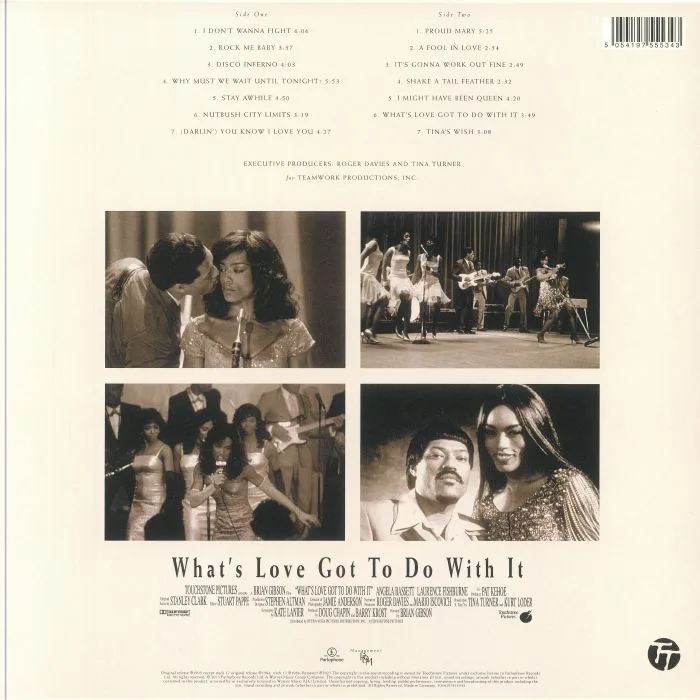Обратная сторона обложки — Tina TURNER — What's Love Got To Do With It (30th Anniversary Edition)