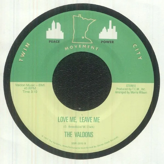 Обратная сторона обложки — The VALDONS — All Day Long (reissue)