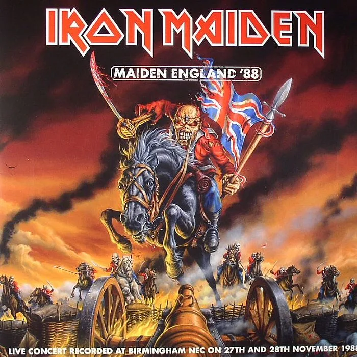 Front cover — IRON MAIDEN — Maiden England '88 (remastered)